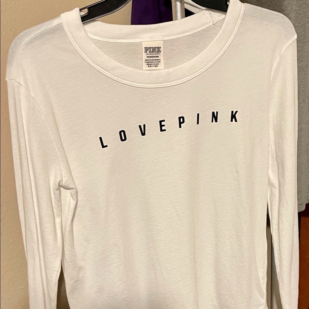 Small Pink Vic Secret top